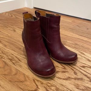 Kork-Ease 'Verdelet' Wedge Bootie, Size 5 M - Wine